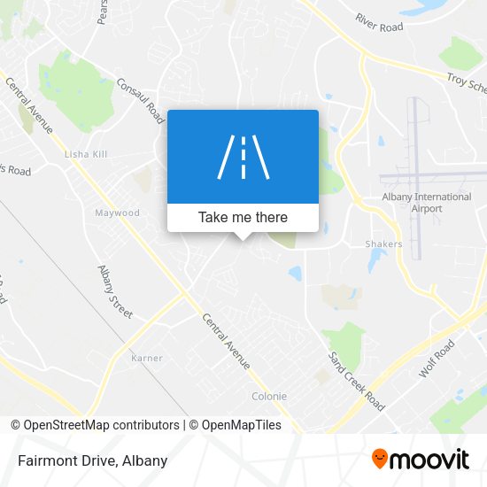 Mapa de Fairmont Drive