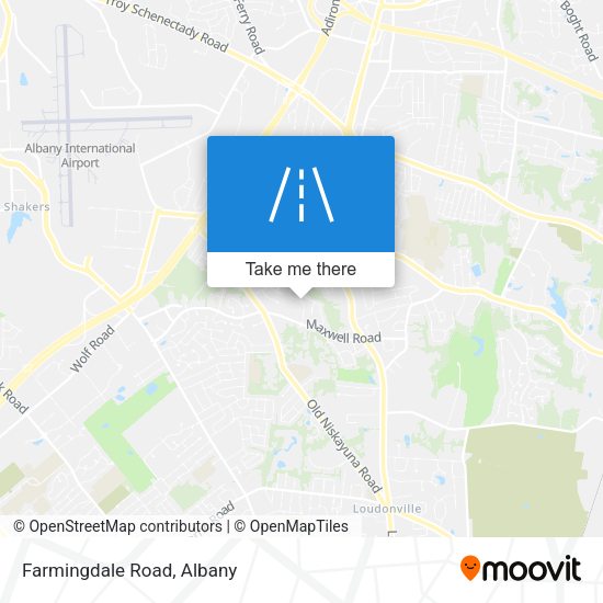 Mapa de Farmingdale Road