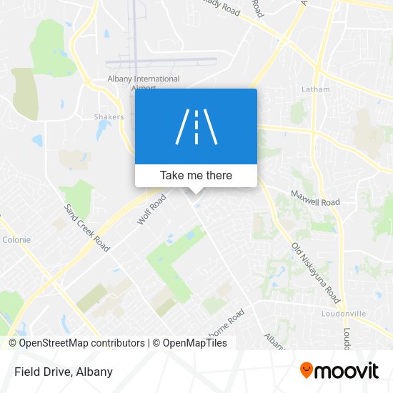 Mapa de Field Drive