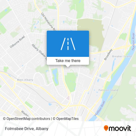 Mapa de Folmsbee Drive