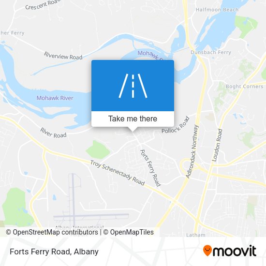 Mapa de Forts Ferry Road