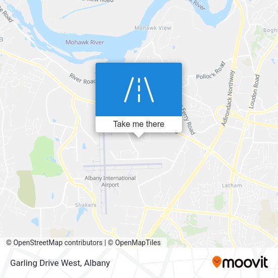 Mapa de Garling Drive West