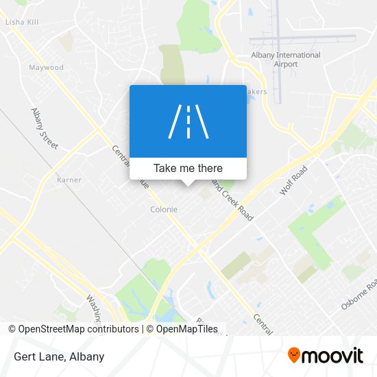 Mapa de Gert Lane