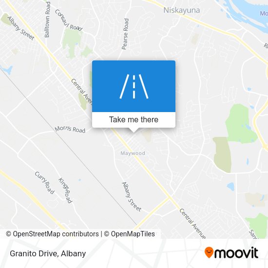 Mapa de Granito Drive
