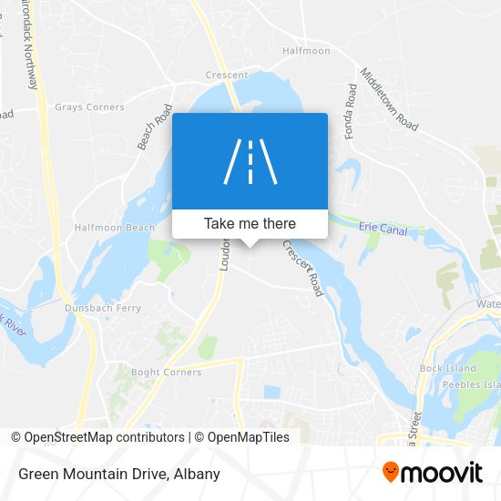 Green Mountain Drive map