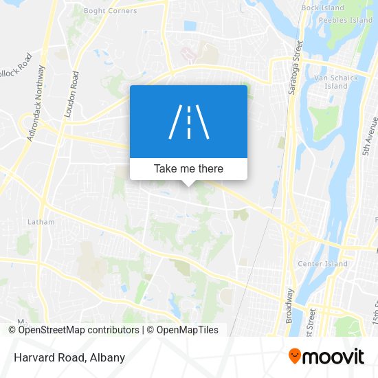 Mapa de Harvard Road