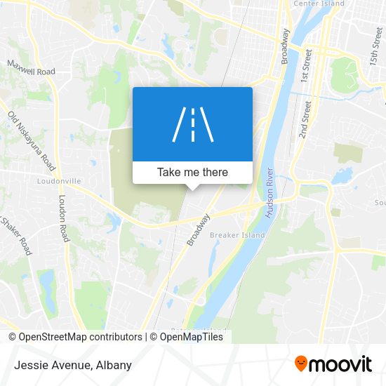 Mapa de Jessie Avenue