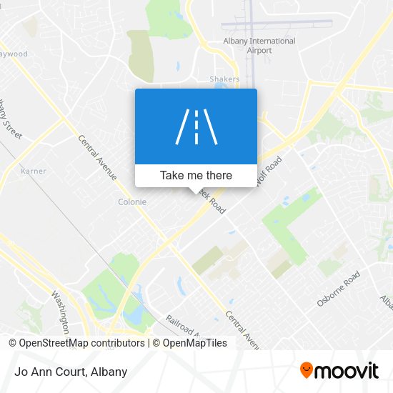 Mapa de Jo Ann Court