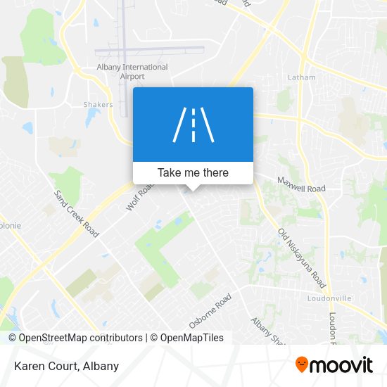 Mapa de Karen Court
