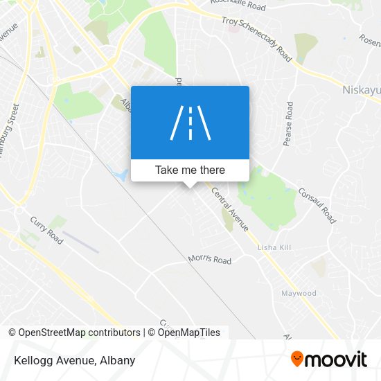 Mapa de Kellogg Avenue