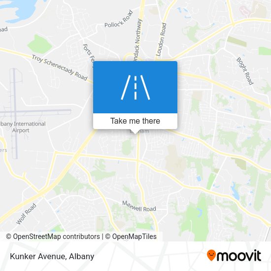 Mapa de Kunker Avenue