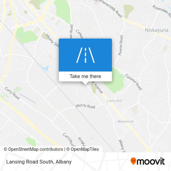 Mapa de Lansing Road South