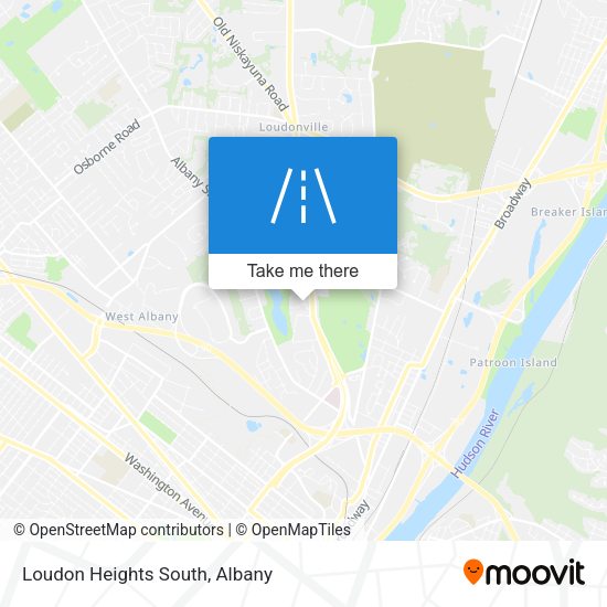 Loudon Heights South map