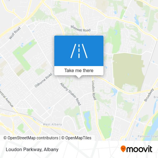 Mapa de Loudon Parkway