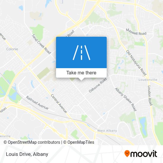 Mapa de Louis Drive