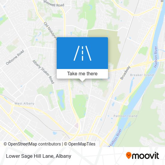 Lower Sage Hill Lane map