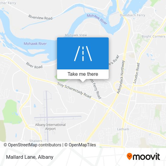 Mapa de Mallard Lane