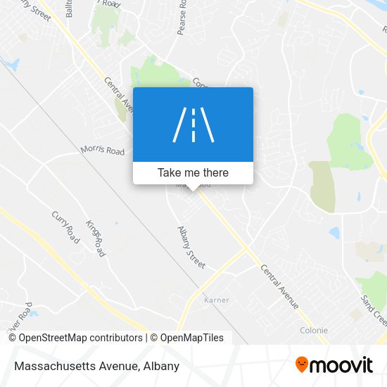 Massachusetts Avenue map