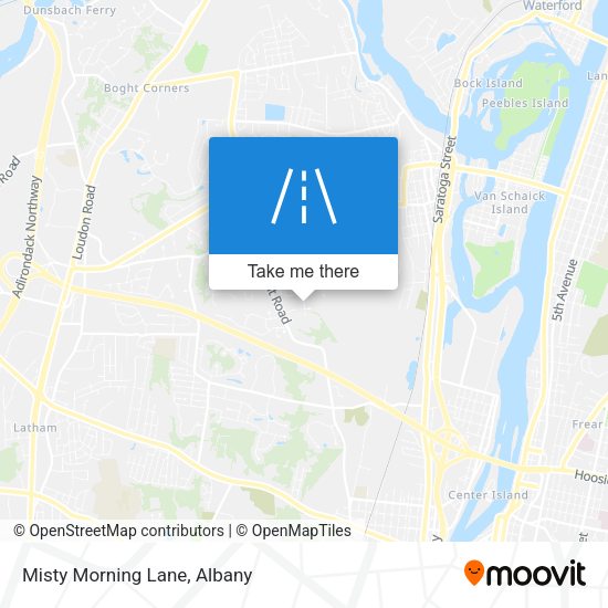 Mapa de Misty Morning Lane
