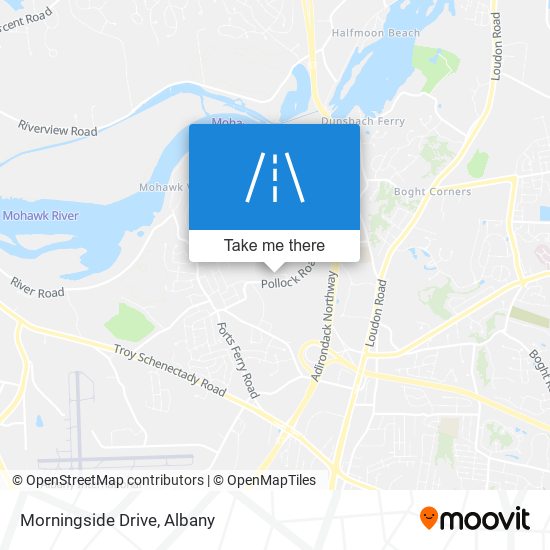 Morningside Drive map