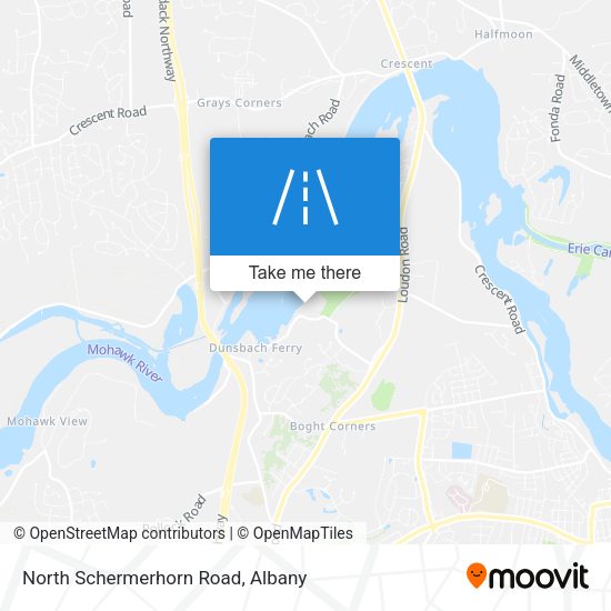 Mapa de North Schermerhorn Road