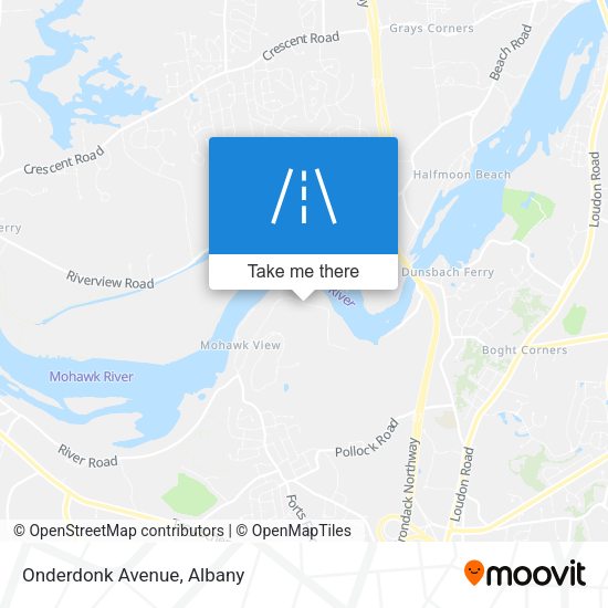 Mapa de Onderdonk Avenue