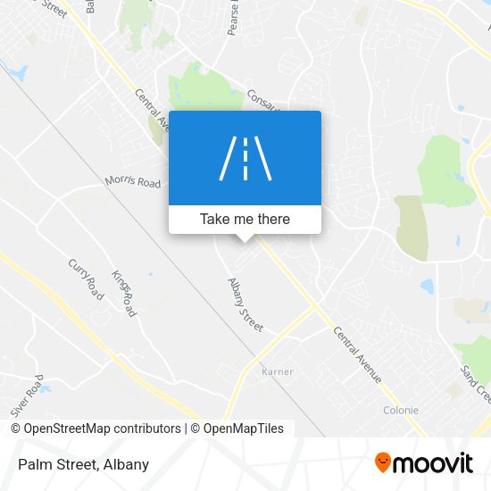Mapa de Palm Street