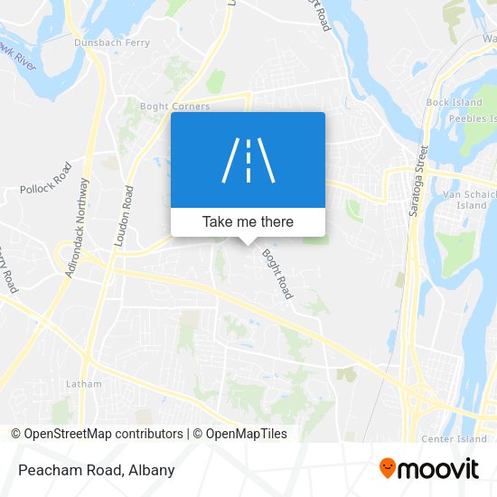 Mapa de Peacham Road