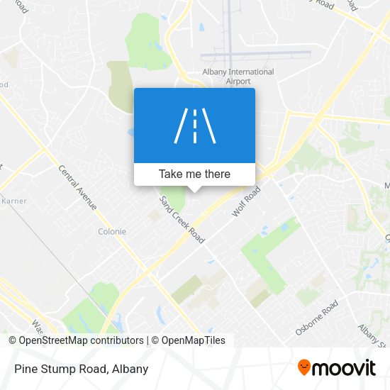 Mapa de Pine Stump Road