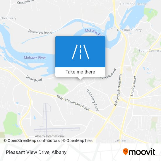 Pleasant View Drive map