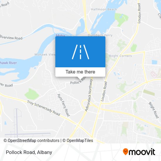 Mapa de Pollock Road