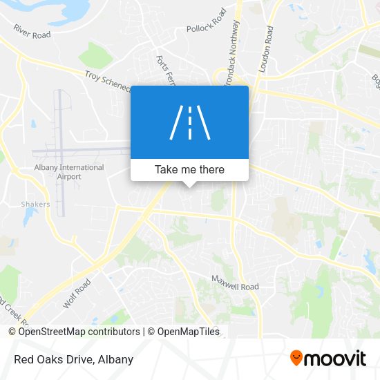 Mapa de Red Oaks Drive