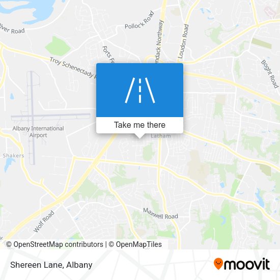 Mapa de Shereen Lane