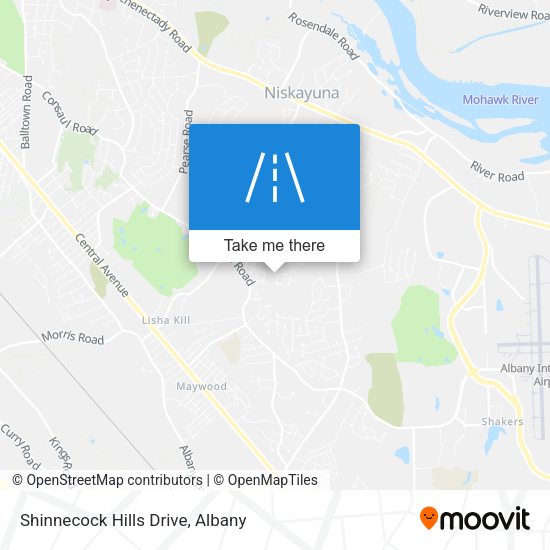Mapa de Shinnecock Hills Drive