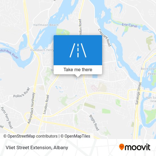 Mapa de Vliet Street Extension