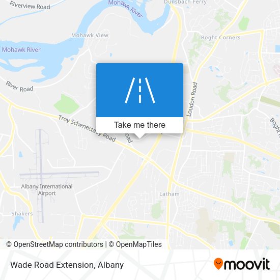 Mapa de Wade Road Extension