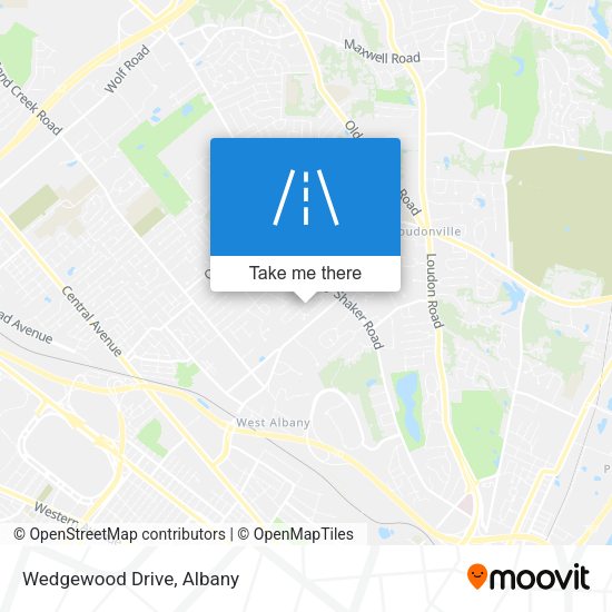 Mapa de Wedgewood Drive