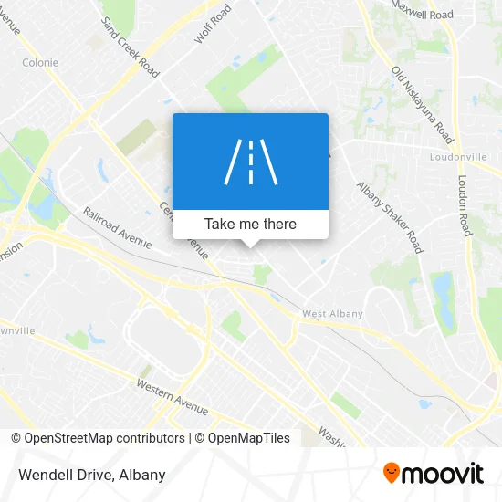 Wendell Drive map