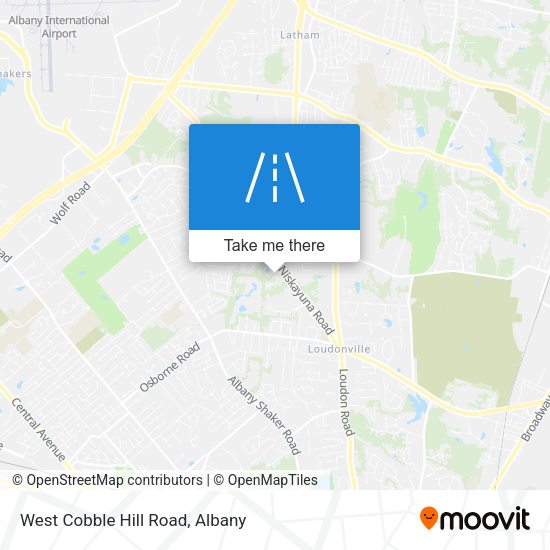Mapa de West Cobble Hill Road
