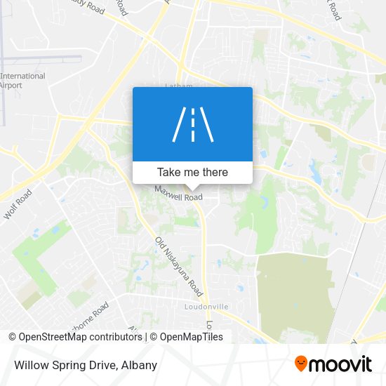 Mapa de Willow Spring Drive