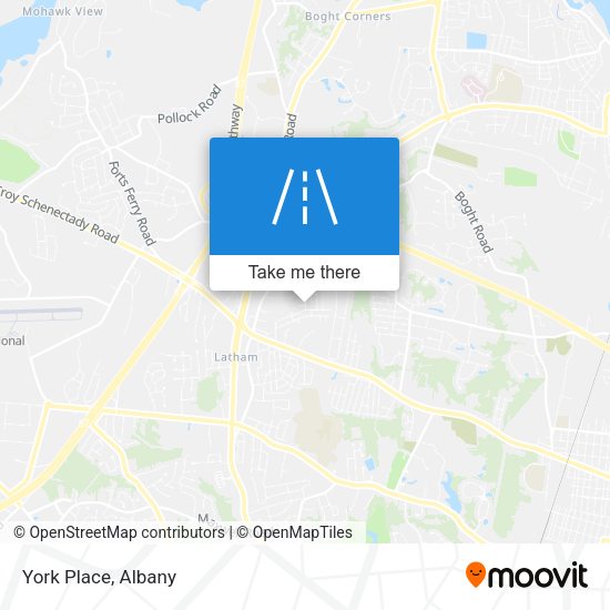 Mapa de York Place