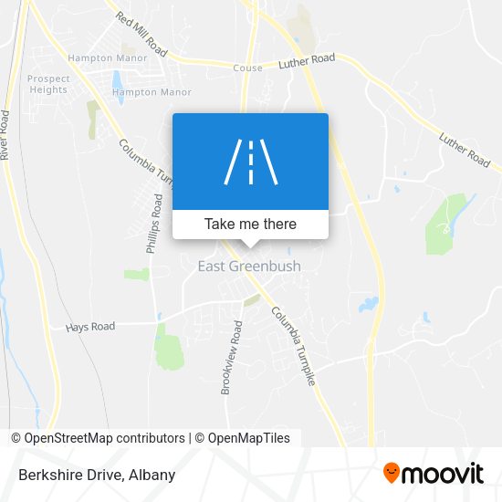 Mapa de Berkshire Drive