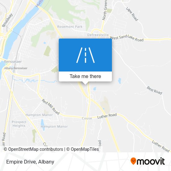 Mapa de Empire Drive