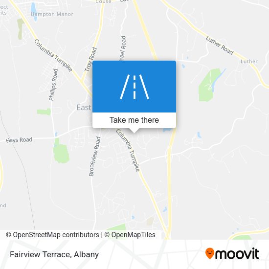 Mapa de Fairview Terrace