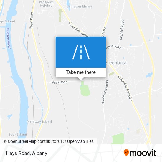Mapa de Hays Road