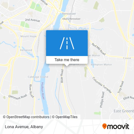 Mapa de Lona Avenue