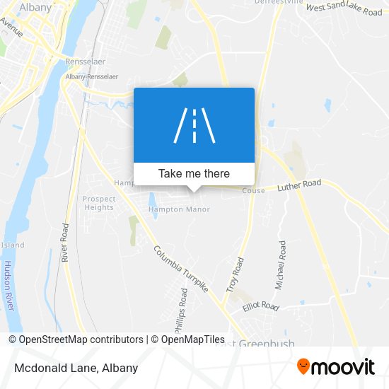 Mapa de Mcdonald Lane