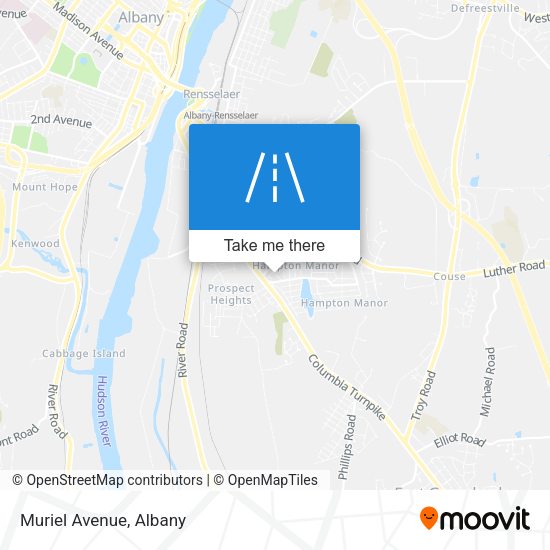 Mapa de Muriel Avenue