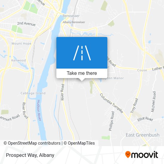 Prospect Way map