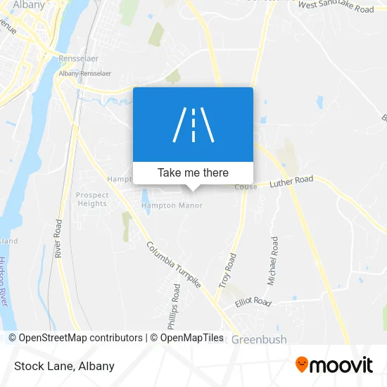 Mapa de Stock Lane